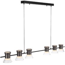 Shaina Aluminium 6 Light LED Pendant